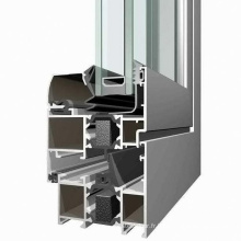 6063 profilés de portes et fenêtres en aluminium de haute qualité